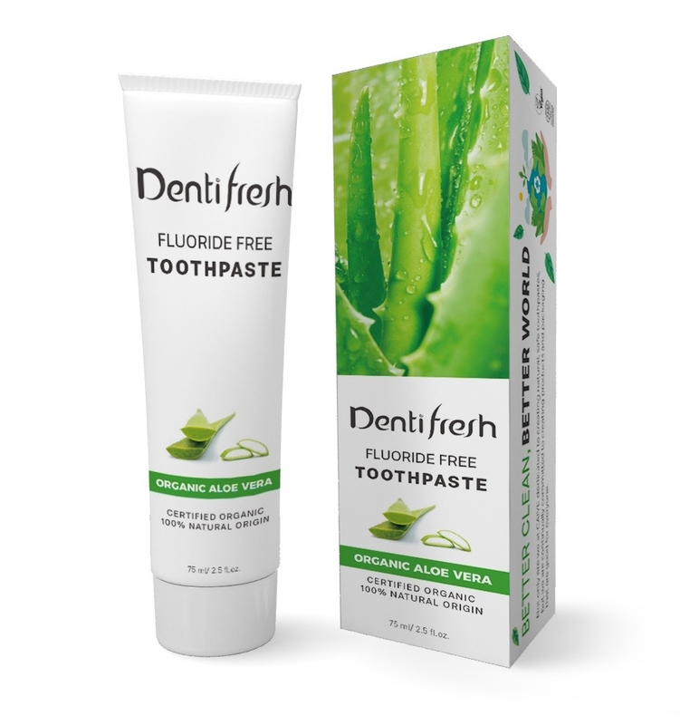 Chăm Sóc Răng Miệng Hữu Cơ Kem Đánh Răng Aloe Vera Làm Trắng Răng Baking Soda Chiết Xuất Từ Thực Vật Tự Nhiên Sls Free
