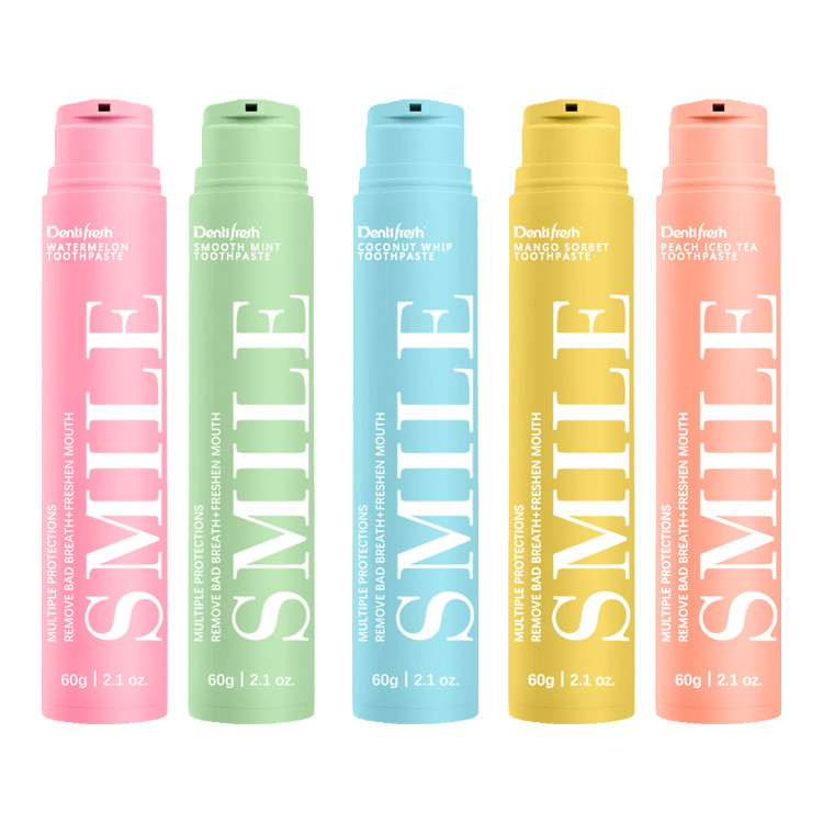 Kem đánh răng tự nhiên MSDS Travel Size Gói kem đánh răng dành cho da nhạy cảm 60g Hương trái cây