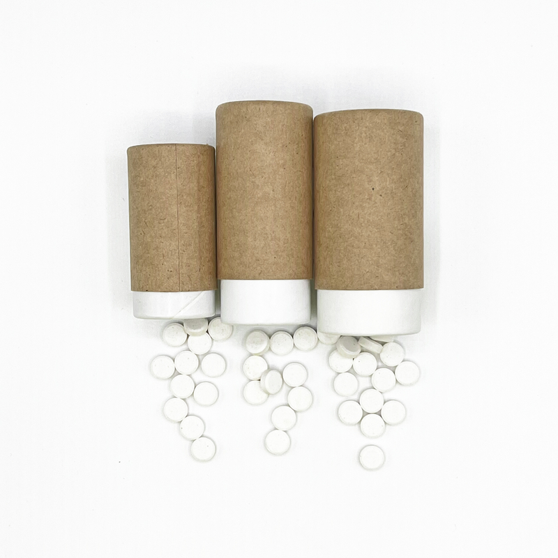 Portable Zero Waste Hương vị bạc hà Kem đánh răng Viên rắn Nha khoa Nước súc miệng làm trắng răng tự nhiên