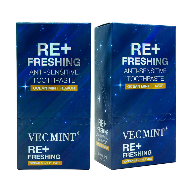 OEM có hiệu quả làm trắng thuốc đánh răng chống nhạy cảm Set 30ml loại bỏ vết bẩn miệng Hít thở làm sạch răng