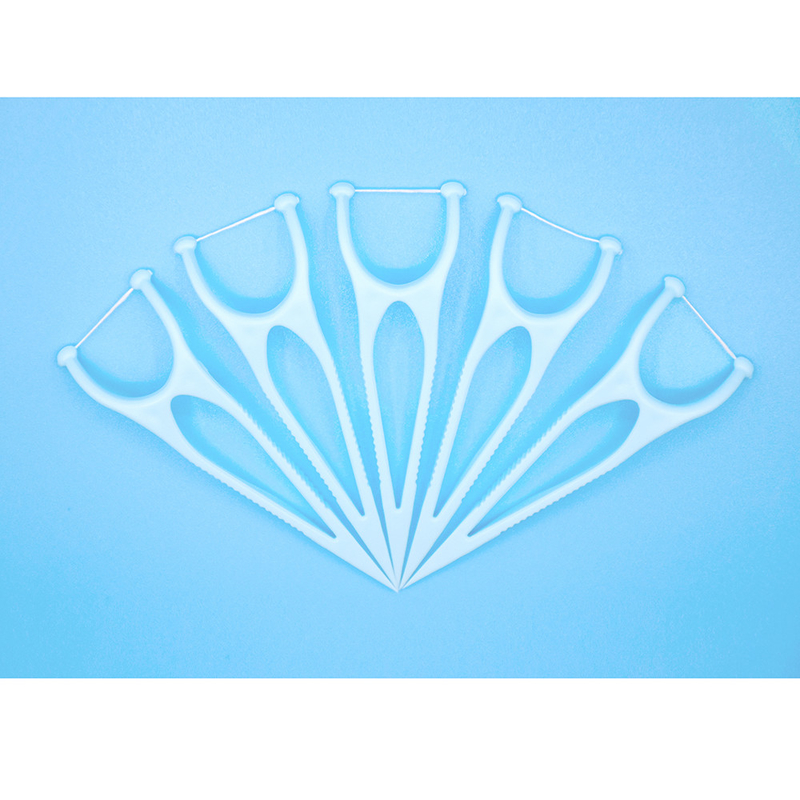 dùng một lần khách sạn du lịch sử dụng tại nhà làm sạch răng Dental Floss Toothpick Dental Cleaning Dental Floss Stick