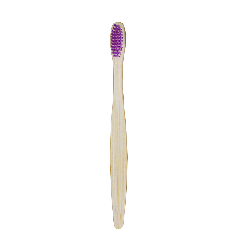 Tùy chỉnh bán buôn sản phẩm tự nhiên Eco Biodegradable màu sắc Soft Hotel Bamboo Toothbrush With Packaging