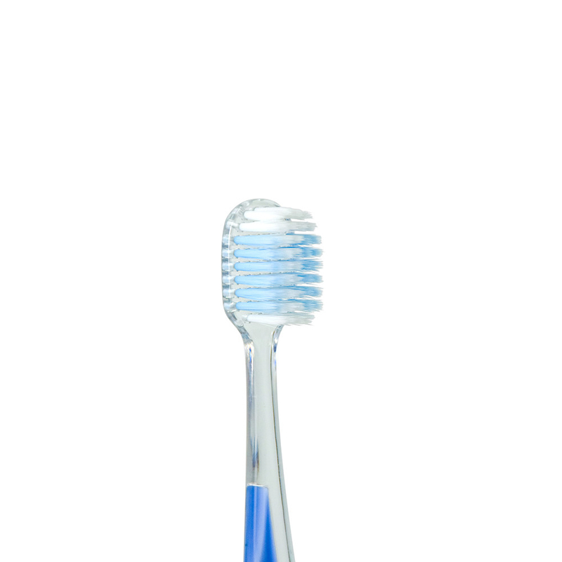 Đồ bán buôn Luxury Crystal Teeth Whitening Toothbrush Bristles Độ dày đặc cao Tẩy rửa sâu Crystal Clear Brush Handle Tooth
