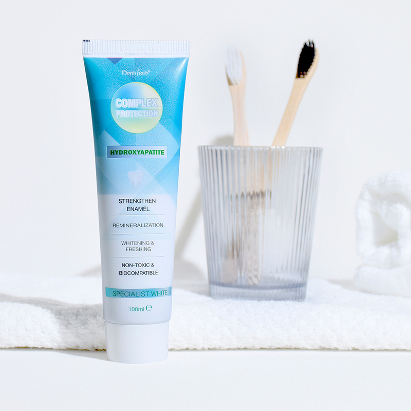DENTIFRESH 100g Kem đánh răng Hydroxyapatite Mint Flavor Kem đánh răng cho người lớn Kem đánh răng logo tùy chỉnh