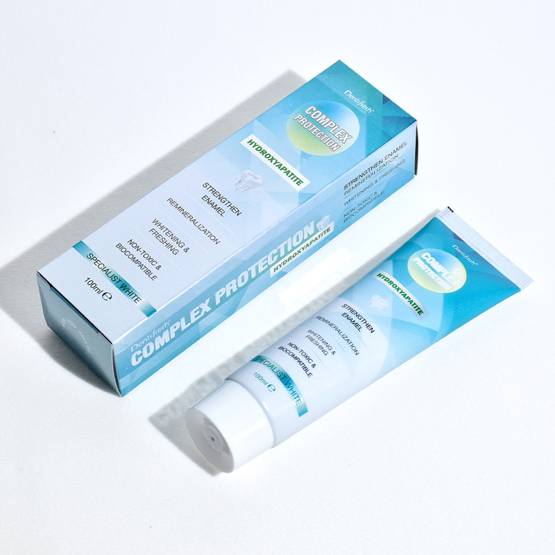 DENTIFRESH 100g Kem đánh răng Hydroxyapatite Mint Flavor Kem đánh răng cho người lớn Kem đánh răng logo tùy chỉnh