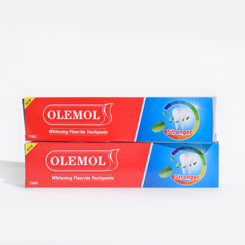 Olemol mới 150g Kem đánh răng thảo dược - Chế độ dinh dưỡng bằng thảo dược tự nhiên cho răng mạnh mẽ hơn và nướu khỏe mạnh hơn