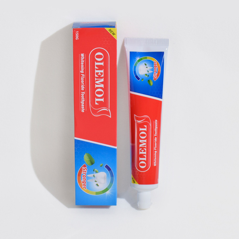 Olemol mới 150g Kem đánh răng thảo dược - Chế độ dinh dưỡng bằng thảo dược tự nhiên cho răng mạnh mẽ hơn và nướu khỏe mạnh hơn
