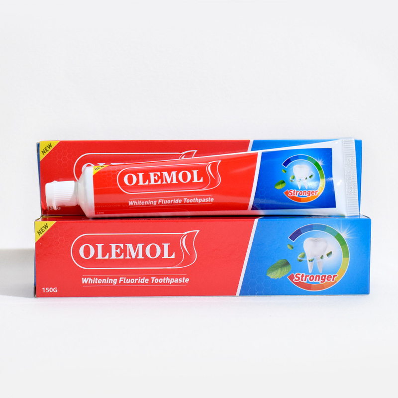 Olemol mới 150g Kem đánh răng thảo dược - Chế độ dinh dưỡng bằng thảo dược tự nhiên cho răng mạnh mẽ hơn và nướu khỏe mạnh hơn