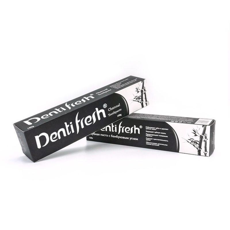 COOL ATE Bamboo Charcoal Toothpaste -Removes stains and Protects Gums 100g Củng cố răng mới mẻ và sạch sẽ