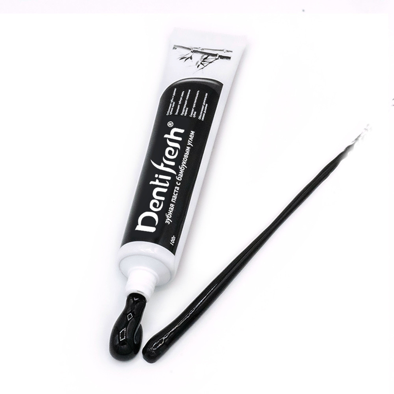 COOL ATE Bamboo Charcoal Toothpaste -Removes stains and Protects Gums 100g Củng cố răng mới mẻ và sạch sẽ