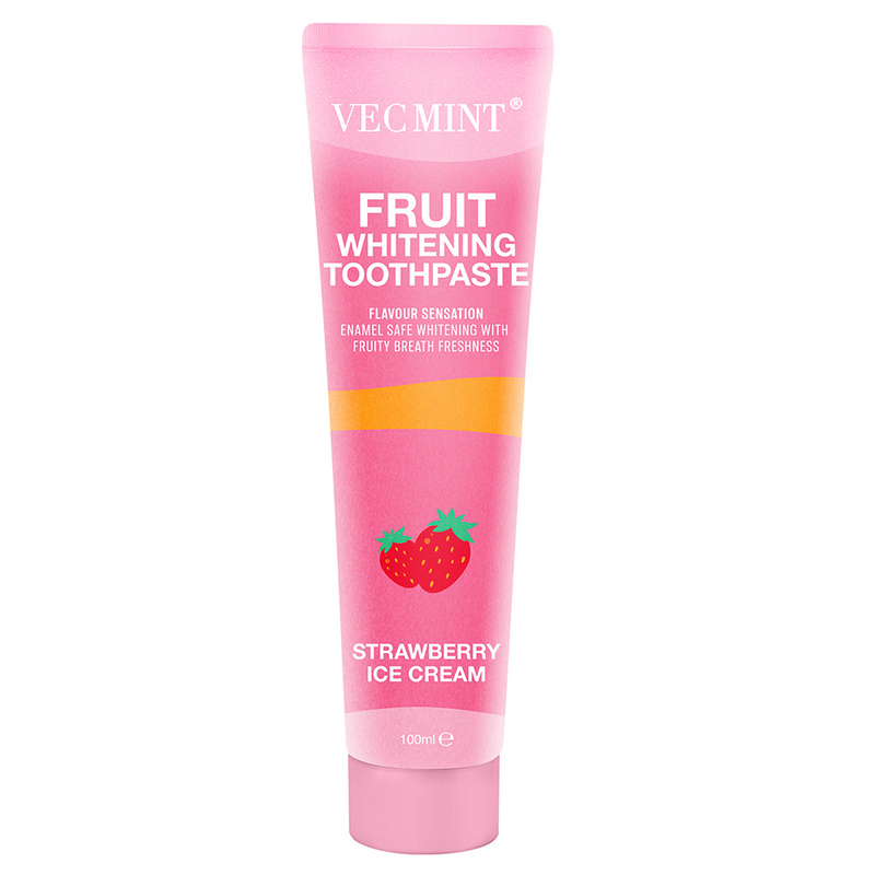Bộ sưu tập kem đánh răng làm trắng trái cây Vecmint 100ml bao gồm dưa hấu Probiotics chanh baking soda & More Smile sáng hơn