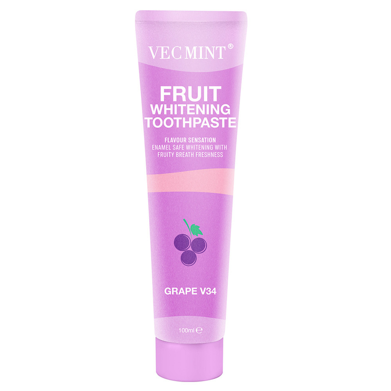 Bộ sưu tập kem đánh răng làm trắng trái cây Vecmint 100ml bao gồm dưa hấu Probiotics chanh baking soda & More Smile sáng hơn