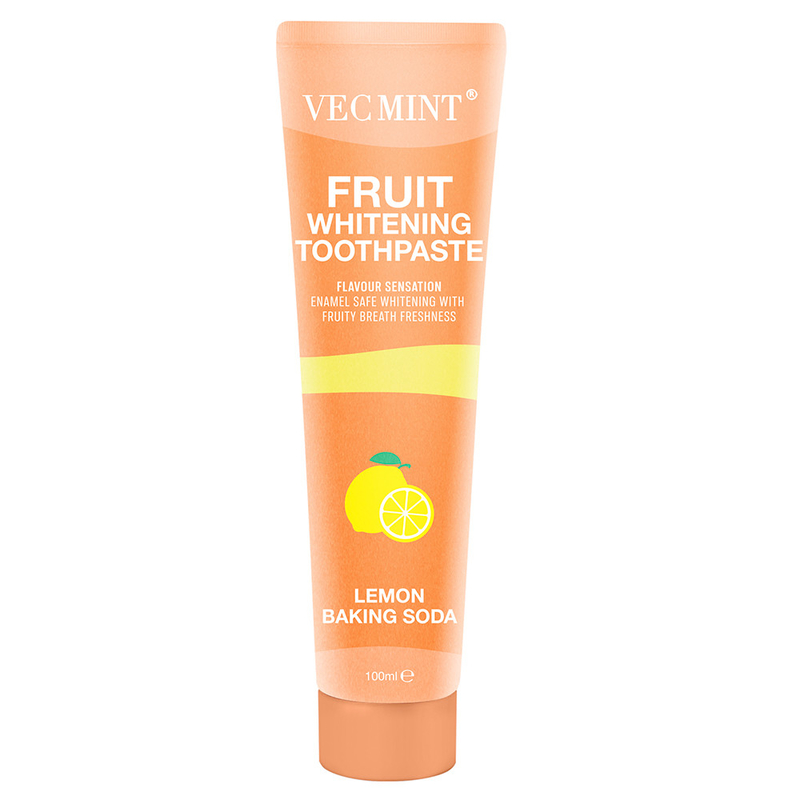 Bộ sưu tập kem đánh răng làm trắng trái cây Vecmint 100ml bao gồm dưa hấu Probiotics chanh baking soda & More Smile sáng hơn