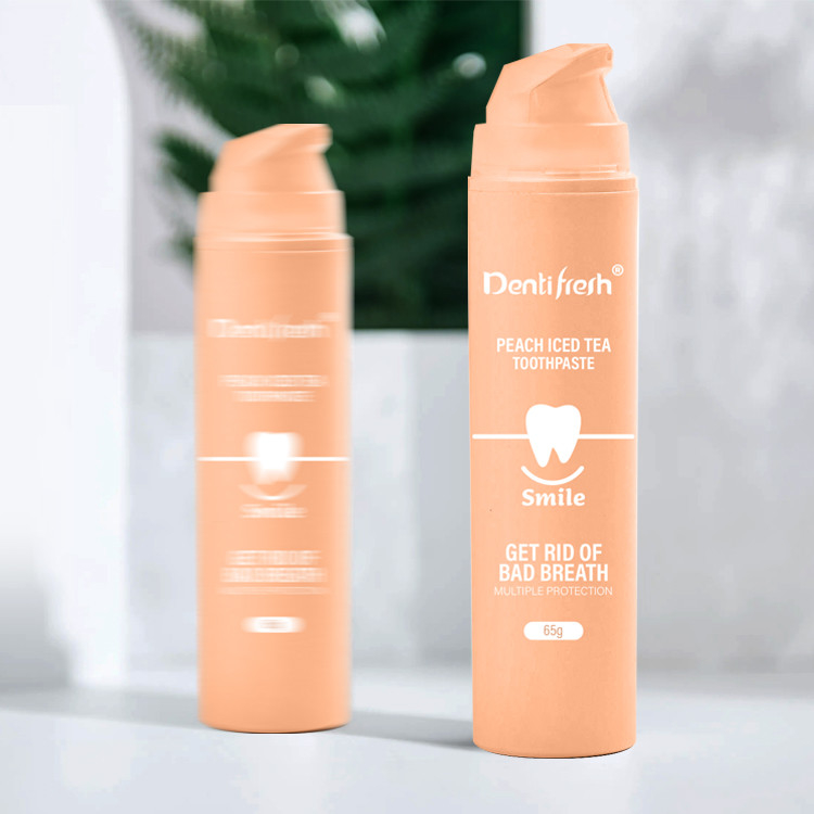 Chất tẩy răng tươi 65g Chọn kem đánh răng có hương vị: Từ bạc hà mịn đến dưa hấu - Loại bỏ hơi thở hôi cho nụ cười tươi hơn