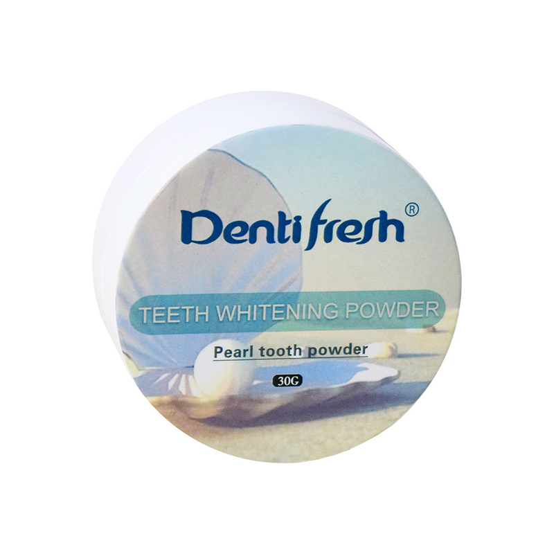 Denti mớiToner răng màu tím mới - Bột làm trắng răng ngay lập tức, 30G