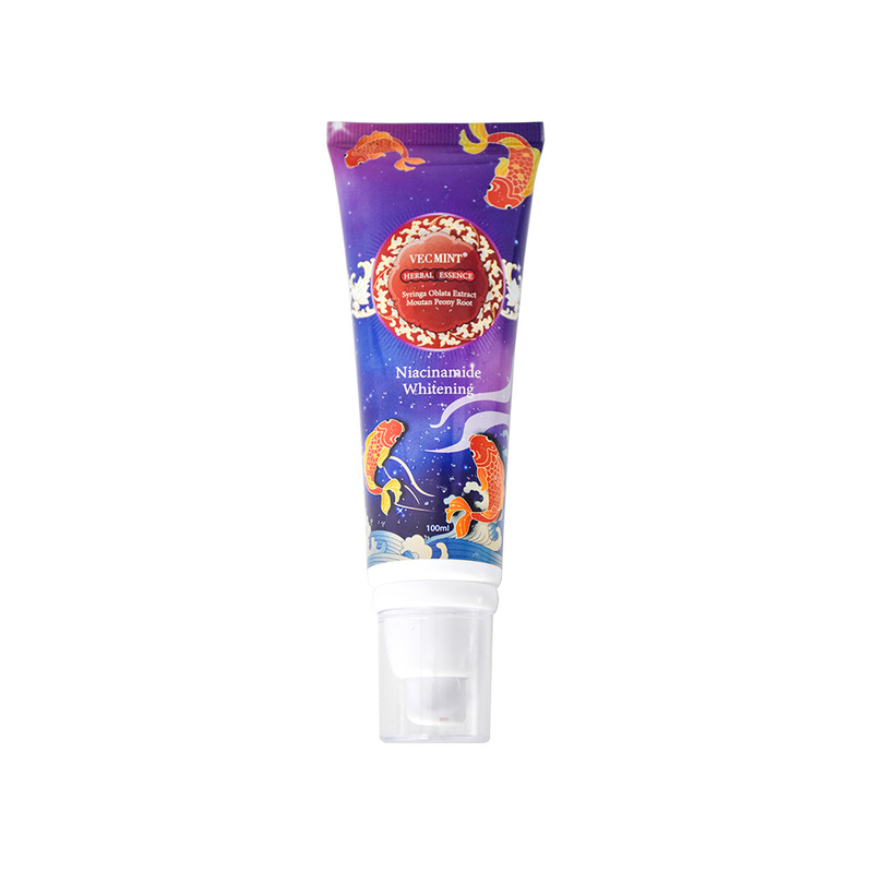 VECMINT 100ml kem đánh răng từ thảo dược - với Sophora Flavescens Extract & Malva Verticillata - Công thức làm trắng Niacinamide
