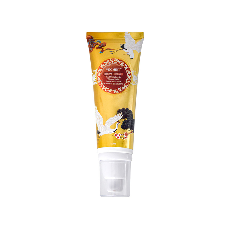 VECMINT Kem đánh răng 100ml - Pearl - Công thức tẩy trắng truyền với gốc Coptis & Camellia Sinensis chiết xuất