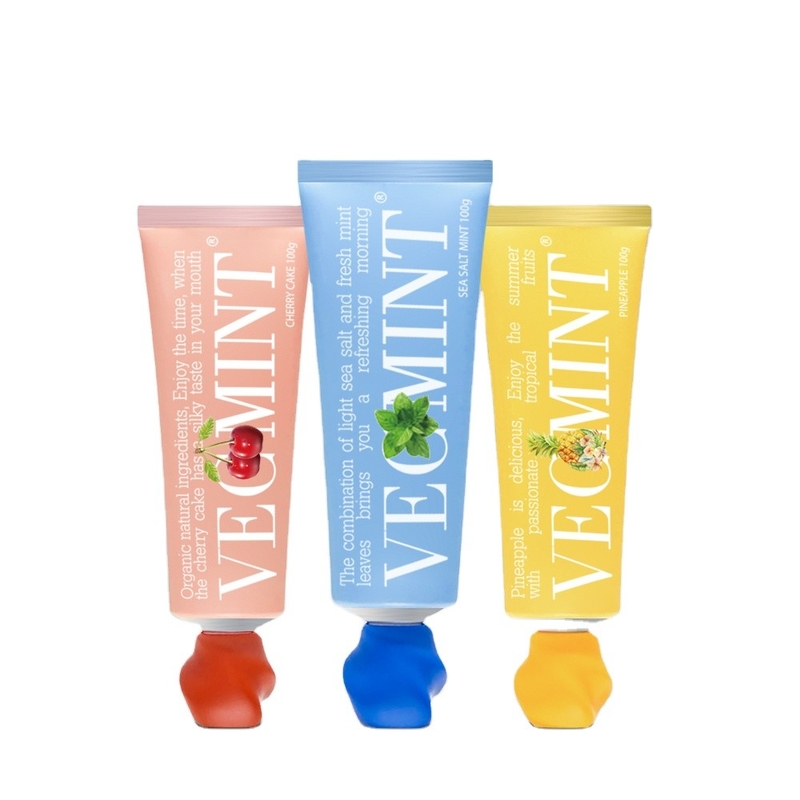 VECMINT Muối biển & kem đánh răng bạc hà tươi - Rời miệng của bạn tươi 100g nhà máy bán buôn