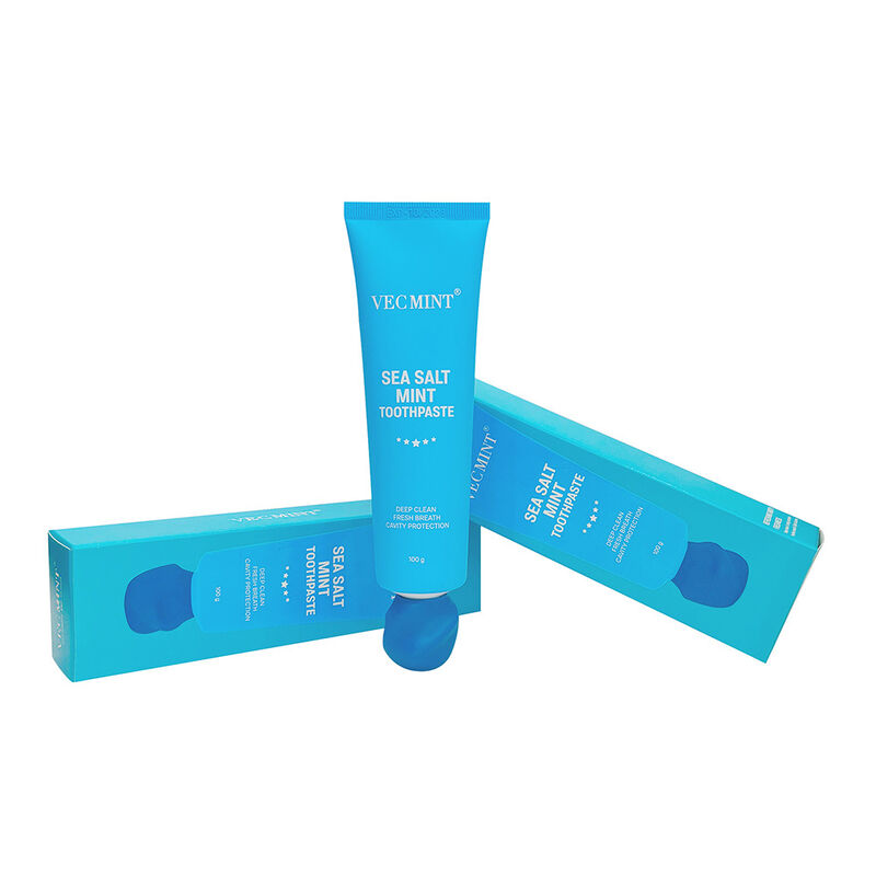 VECMINT 100g muối biển bạc hà kem đánh răng - răng sạch sâu & thở tươi chăm sóc răng miệng