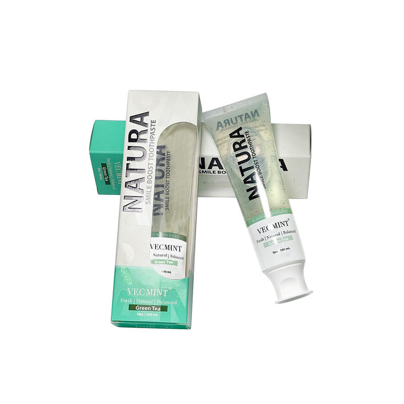 Kem đánh răng tự nhiên có chứng nhận môi trường thực vật thuần chay 100ml tinh dầu mềm biển - OEM / ODM có sẵn