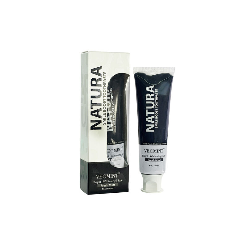 Kem đánh răng carbon hoạt tính không chứa chất độc hại kết hợp bột ngọc trai đen và than hoạt tính để chăm sóc răng miệng tốt hơn