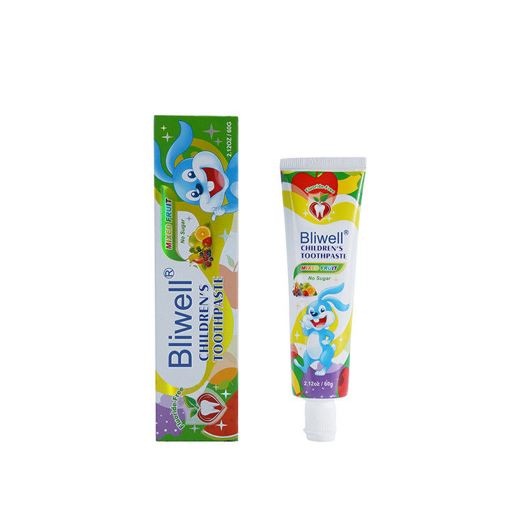Kem đánh răng trẻ em 125g Bubble Gum Flavoured Toothpaste kem đánh răng cho trẻ em an toàn khi nuốt OEM