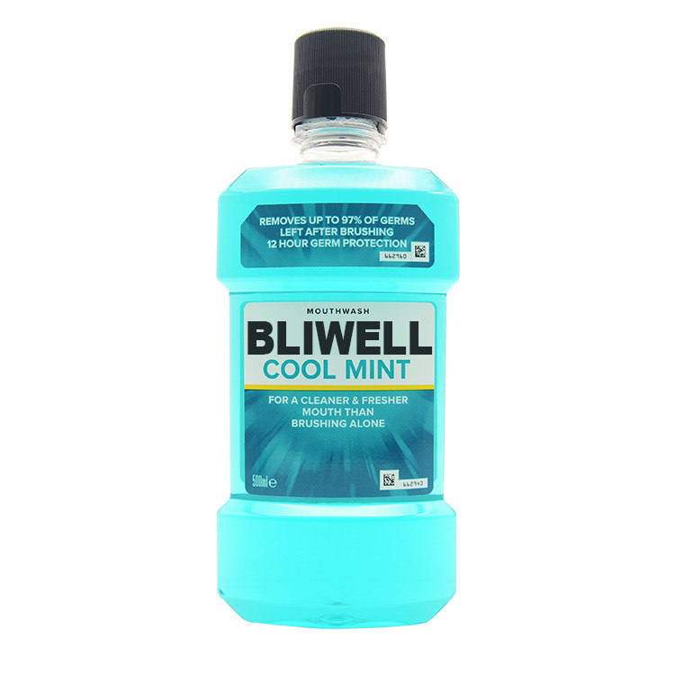100ML Nước súc miệng không chứa cồn Florua Chăm sóc răng miệng Có cồn ISO cho người lớn