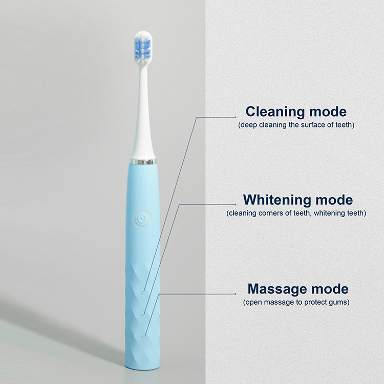 ODM Usb Charge Bàn chải đánh răng Chăm sóc răng miệng Bàn chải đánh răng điện Sonic có thể sạc lại cho người lớn